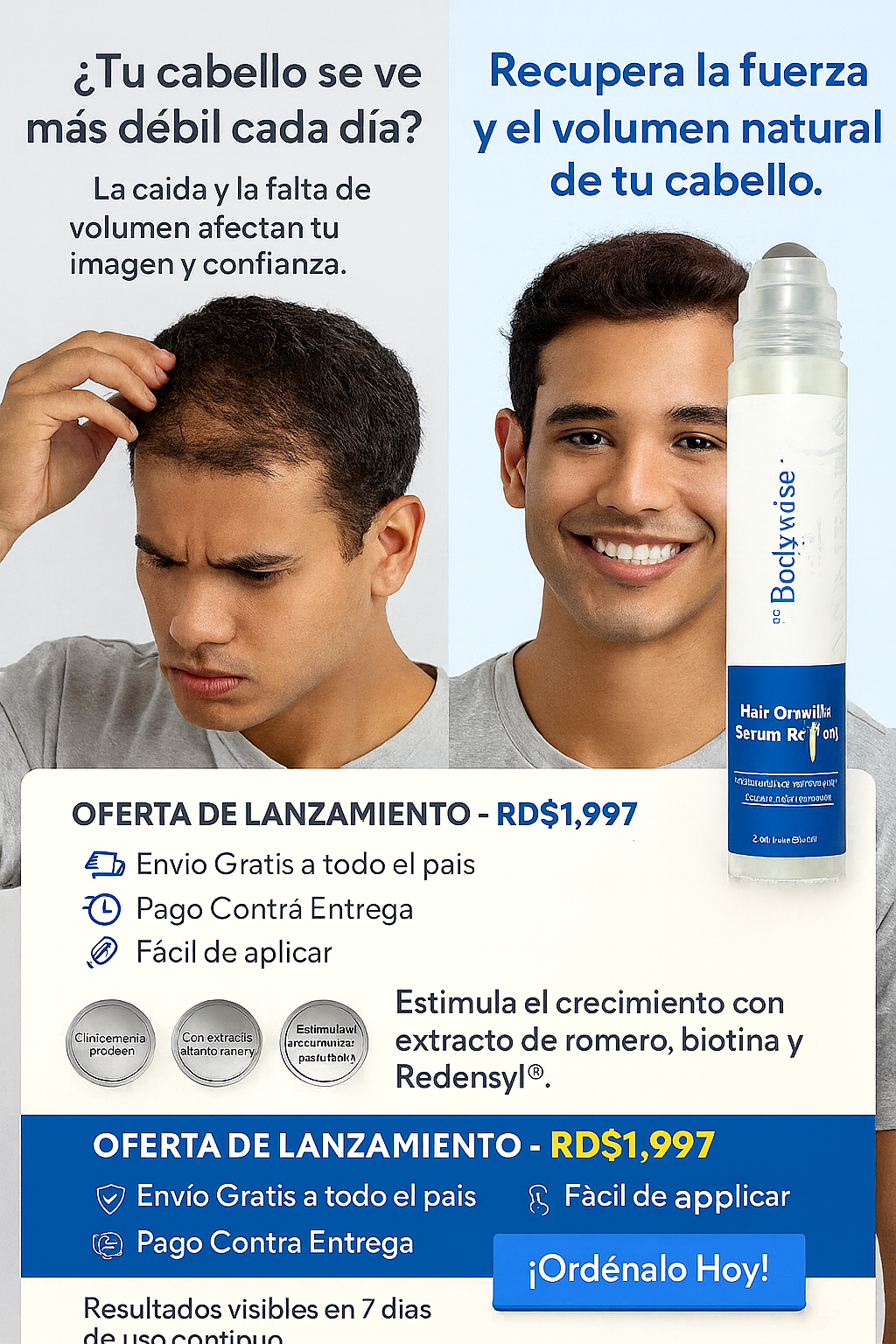 Suero Crecimiento Capilar