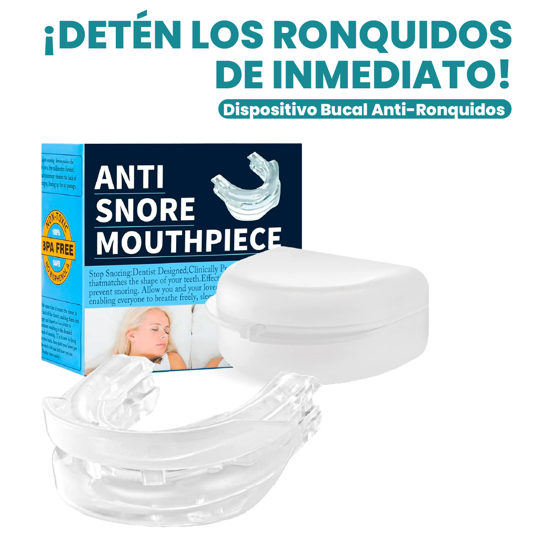 APARATO ANTIRRONQUIDOS (SOLUCION PARA RONQUIDOS)